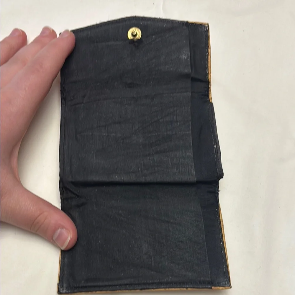 Tan Leather calf skin Wallet